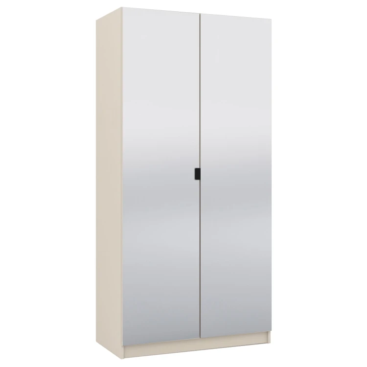 Fronty se 2 zrcadly pro šatní skříň Foxen 100 cm Cashmere