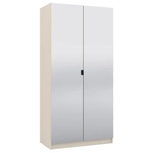 Šatní skříň se 2 zrcadly 100 cm Foxen Cashmere