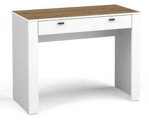 Toaletní stolek Mossa MO10 Bílý/dub whisky