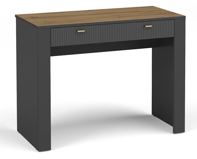 Toaletní stolek Mossa MO10 Černá/dub whisky