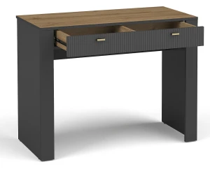 Toaletní stolek Mossa MO10 Černá/dub whisky