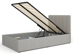 Jednolůžková postel 120x200 Mossa MO12 Šedá