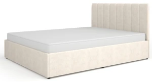 Manželská postel 160x200 Mossa MO12 Krémová