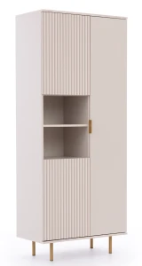 Knihovna do obývacího pokoje Nubia R3D Cashmere