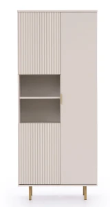 Knihovna do obývacího pokoje Nubia R3D Cashmere