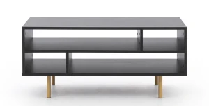 Konferenční stolek do obývacího pokoje Nubia Černá matná