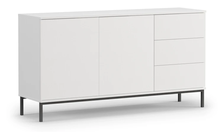 Komoda do obývacího pokoje Querty Bílá