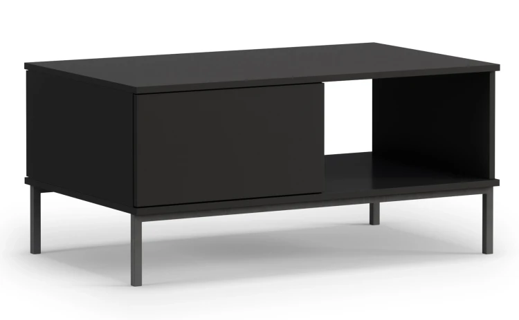 Konferenční stolek do obývacího pokoje Querty Černá