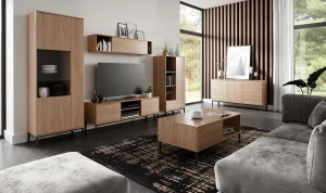 Konferenční stolek do obývacího pokoje Querty Hickory