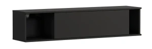 Závěsná skříňka do obývacího pokoje Querty Černá