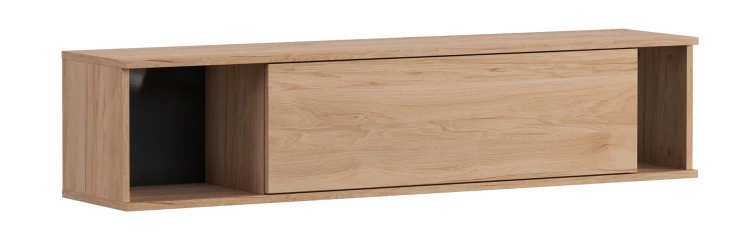 Závěsná skříňka do obývacího pokoje Querty Hickory