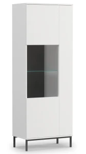 Vitrína do obývacího pokoje Querty Bílá