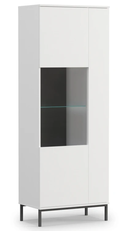 Vitrína do obývacího pokoje Querty Bílá