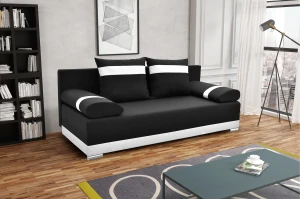 Pohovka s funkcí spaní Orlean PLUS Černá