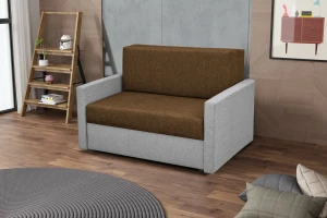 Tedi 1 rozkládací pohovka Šedá / Hnědá