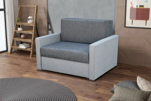 Tedi 1 rozkládací pohovka Šedá / Grafitová