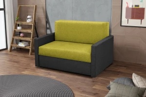 Tedi 1 rozkládací pohovka Černá / Zelená