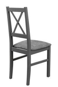 Sada 2x dřevěné židle NIL10 Grafitová