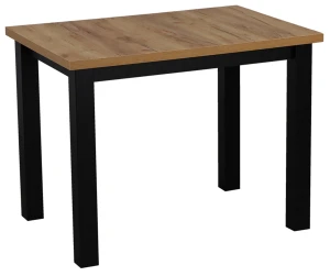 Kuchyňský stůl LAP 100x70 černá/dub craft