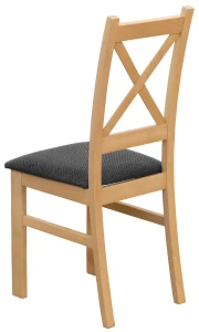 Set stolu 100x70 dub Artisan se 2 židlemi dub Artisan/černá M010-2