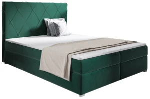 Kontinentální postel Marcus 180x200 zelená
