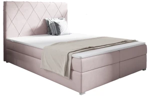 Kontinentální postel Marcus 180x200 růžový