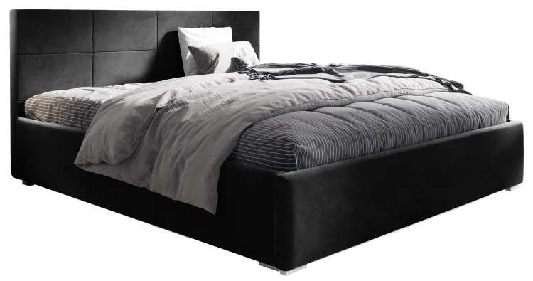 Čalouněná postel Katia 160x200 černá