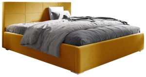 Čalouněná postel Katia 160x200 žlutá