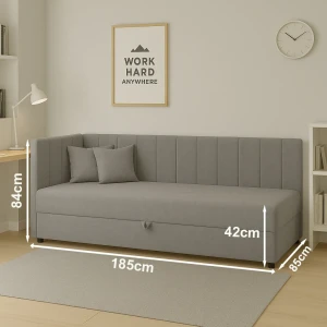 Kontinentální jednolůžko Sofaro Plus 80x180 Růžové