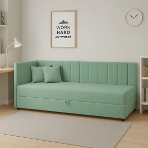 Kontinentální jednolůžko Sofaro 80x180 Mátové