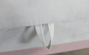 Rozkládací rohová pohovka pro jednu osobu Vaxer Růžovo/Šedá