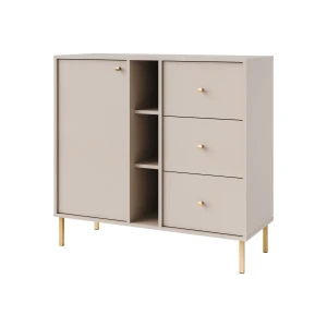 Komoda se zásuvkami Sakai 2 1F 3S T824 Béžová