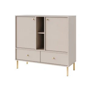 Komoda se zásuvkami Sakai 2 2F 2S T825 Béžová