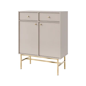 Komoda se zásuvkami Sakai 3 2F 2S T826 Béžová
