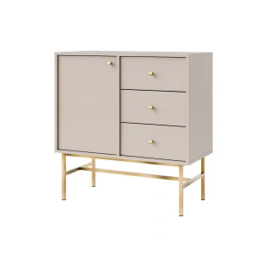 Komoda se zásuvkami Sakai 3 1F 3S T814 Béžová