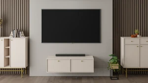 Závěsná TV skříňka Sakai 4 2K T302 Béžová