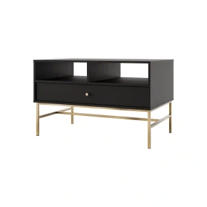 Konferenční stolek se zásuvkou Sakai 3 T201 Černá