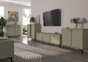 Komoda se zásuvkami Sakai 1 2F 2S T826 Eukalyptus