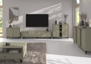 Komoda se zásuvkami Sakai 1 1F 3S T814 Eukalyptus