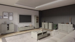 Třídveřová komoda Sakai 1 3F T823 Eukalyptus