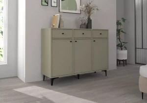 Komoda se zásuvkami Sakai 1 3F 3S T827 Eukalyptus