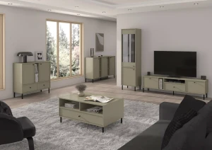 Stojící TV skříňka Sakai 2 2K T302 Eukalyptus