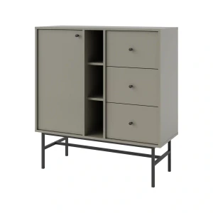 Komoda se zásuvkami Sakai 3 1F 3S T824 Eukalyptus