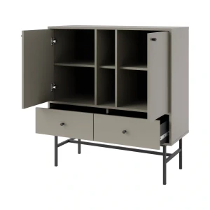 Komoda se zásuvkami Sakai 3 2F 2S T825 Eukalyptus