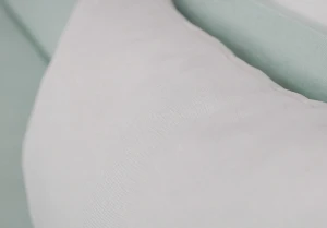 Jednolůžková postel s úložným prostorem Hirek Eko 90x200 Mátová/Šedá