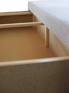 Rozkládací pohovka s funkcí spaní SILVER PRIMA boucle béžová