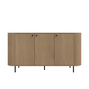 Komoda do obývacího pokoje se třemi dvířky Flana 830 3F Dub Cremona