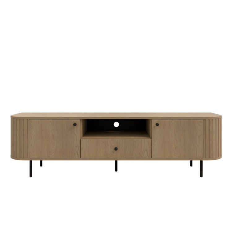 TV stolek se dvěma dvířky do obývacího pokoje Flana 321 2F1S Dub Cremona