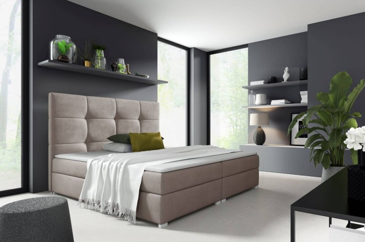 Kontinentální postel Harry 1 180x200 Béžová