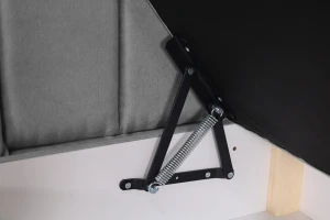 Jednolůžková válenda s úložným prostorem Sovaro PRO 80x200 Šedá
